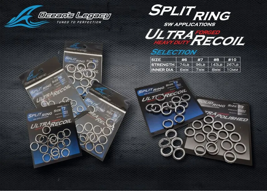 Oceans Legacy Ultra Recoil Split Ring