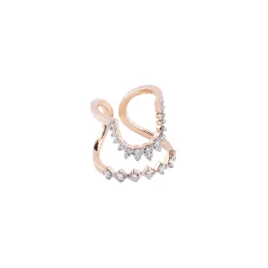Opensea Crystal Fingertip Ring