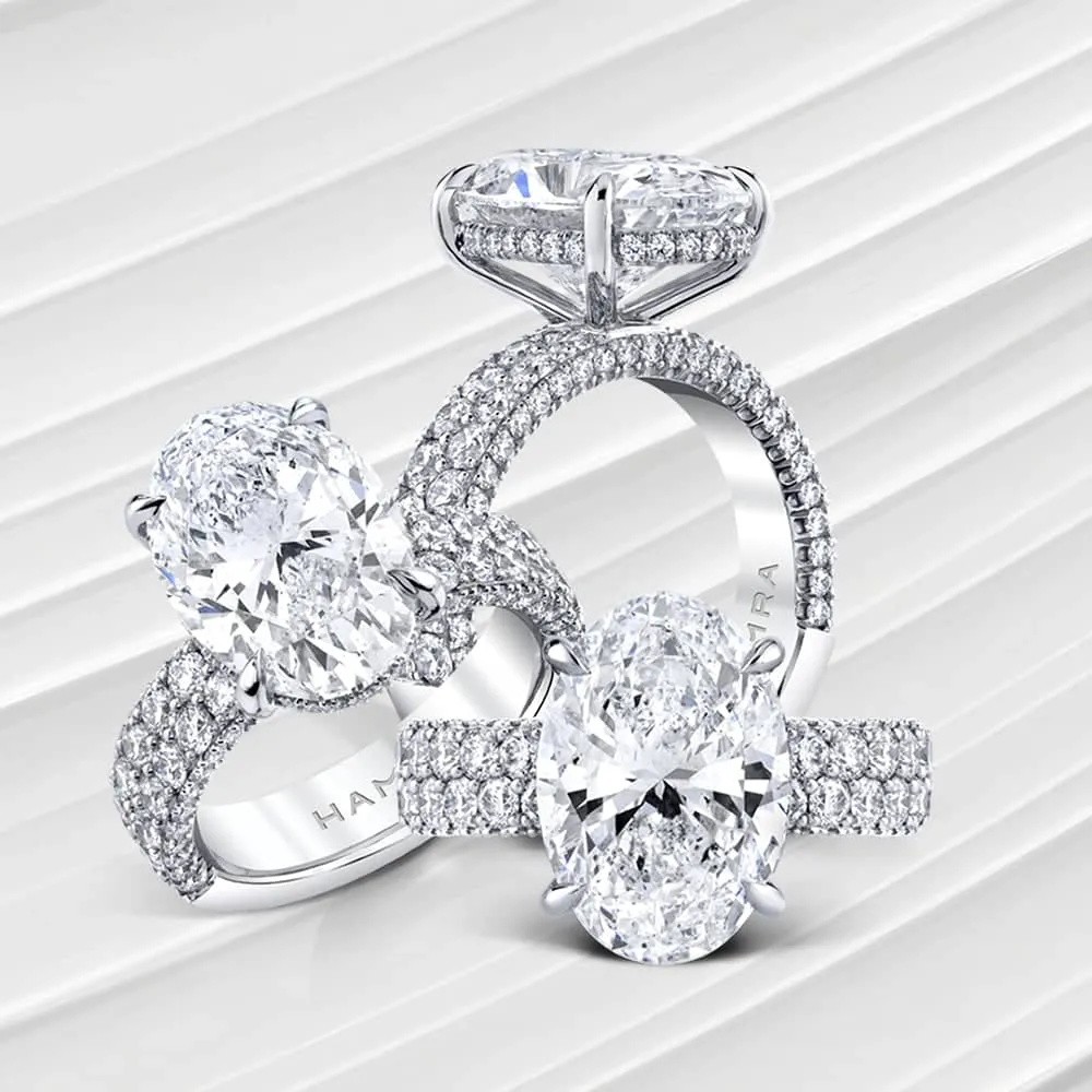 Oval Brilliant Diamond Ring