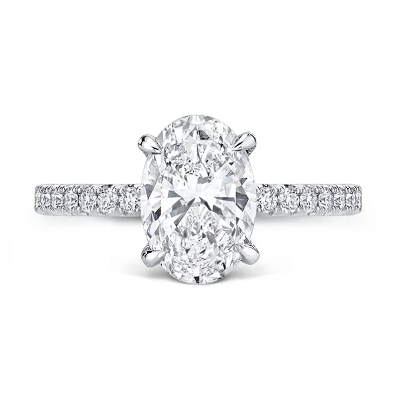 Oval Cut Diamond Ring