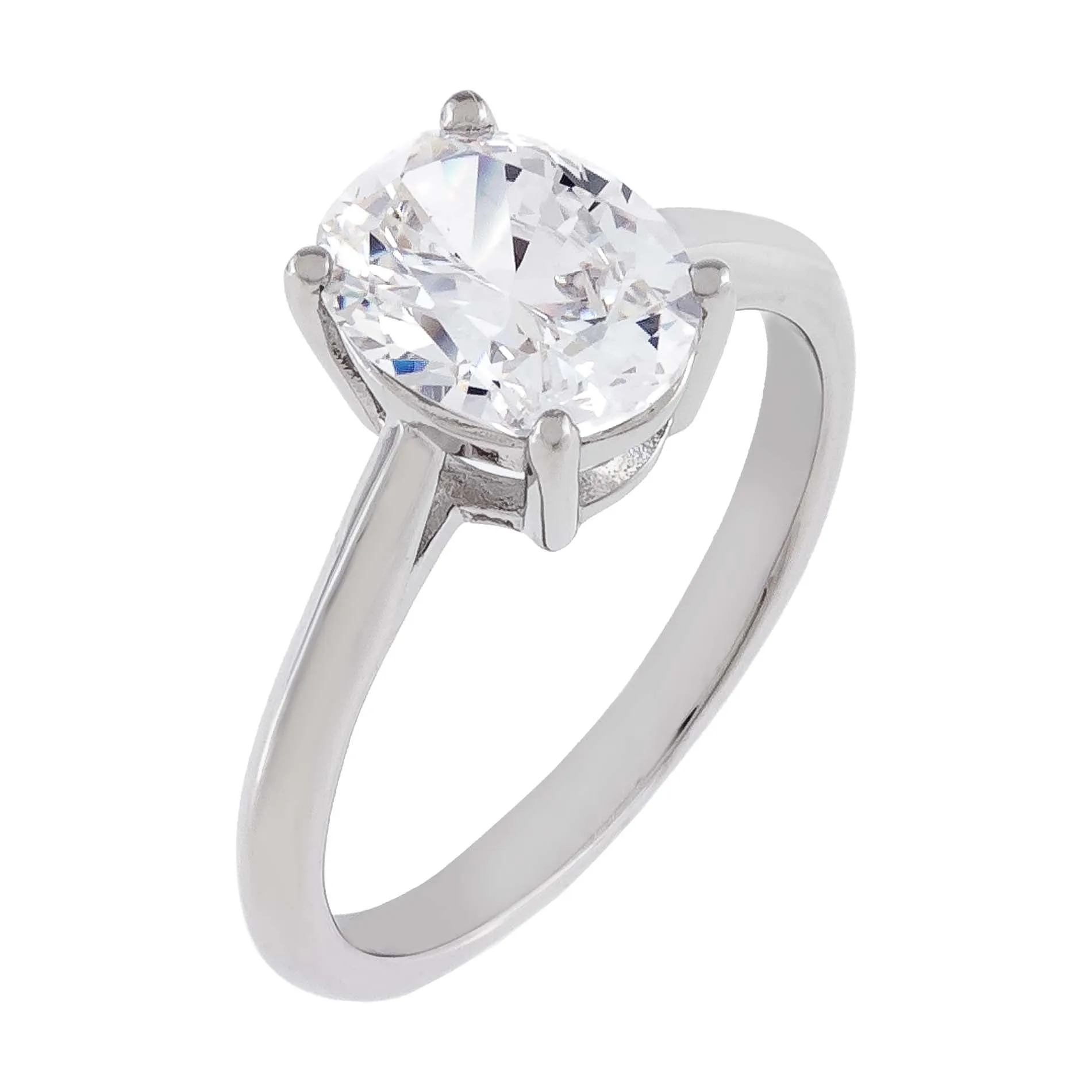 Oval Cut Travel Ring