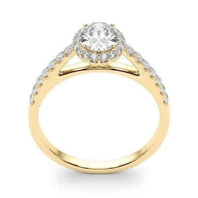 Oval Halo Setting
