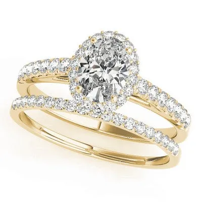Oval Halo Setting