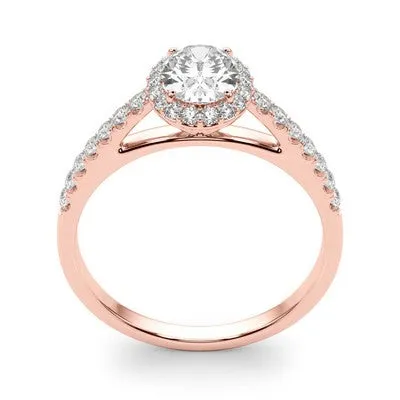 Oval Halo Setting
