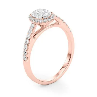 Oval Halo Setting
