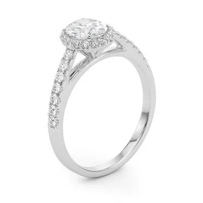 Oval Halo Setting