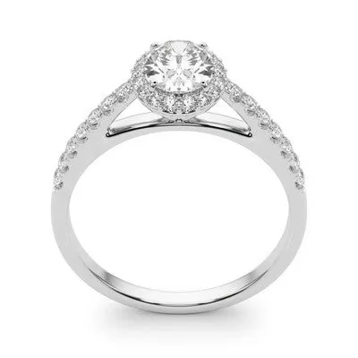 Oval Halo Setting