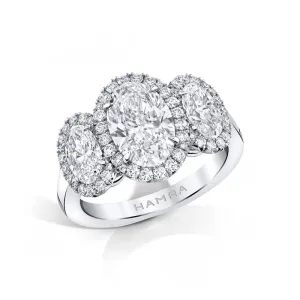 Oval Shaped Diamond Ring
