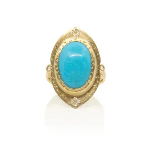 Oval Turquoise Ring