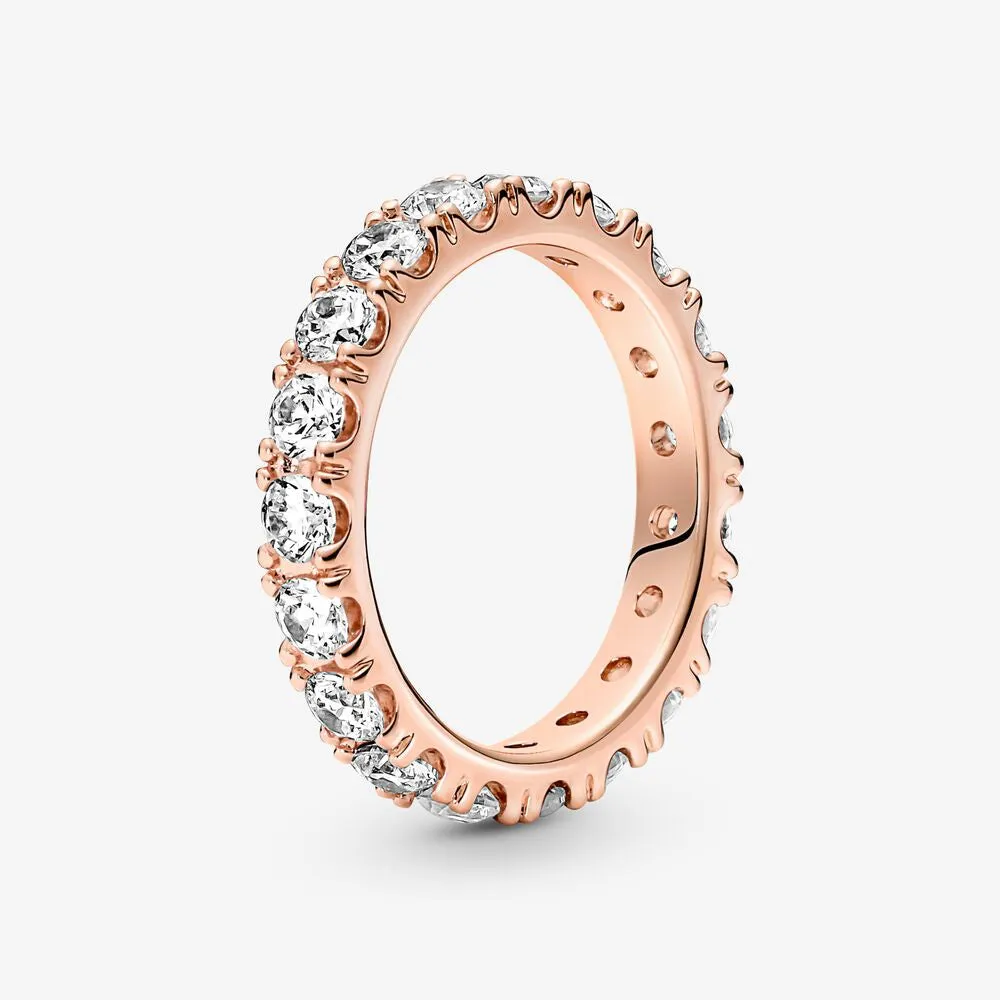 Pandora Rose Sparkling Row Eternity Ring