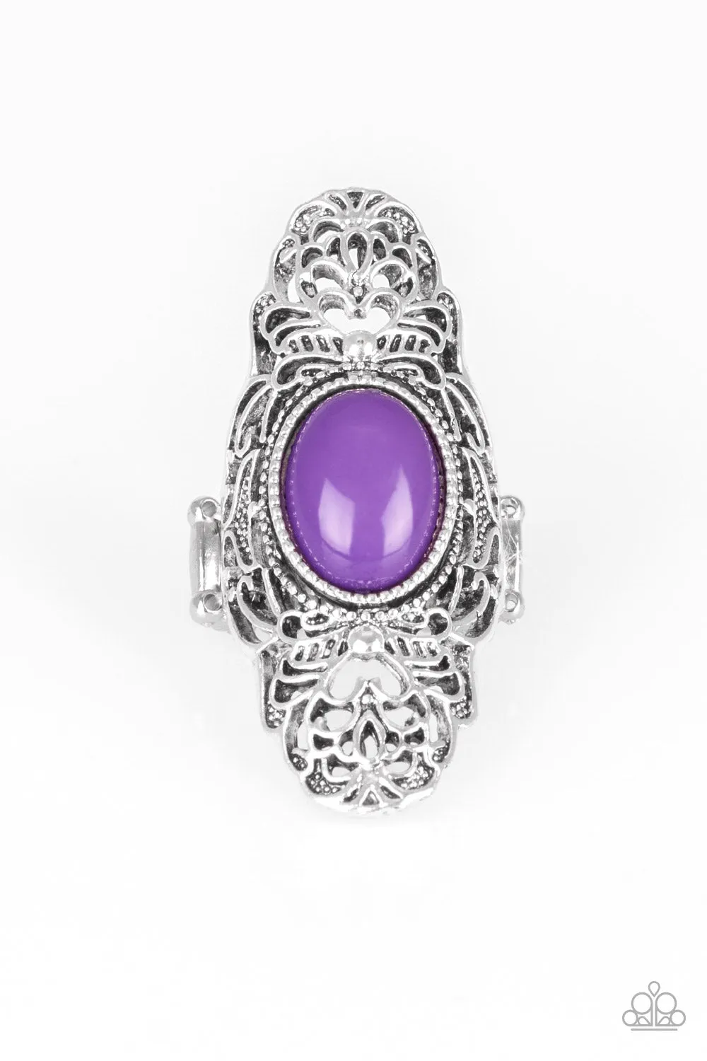 Paparazzi- Flair for the Dramatic - Purple Ring -.Accessories