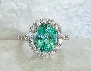 Paraiba Tourmaline, an extraordinary ring