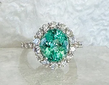 Paraiba Tourmaline, an extraordinary ring