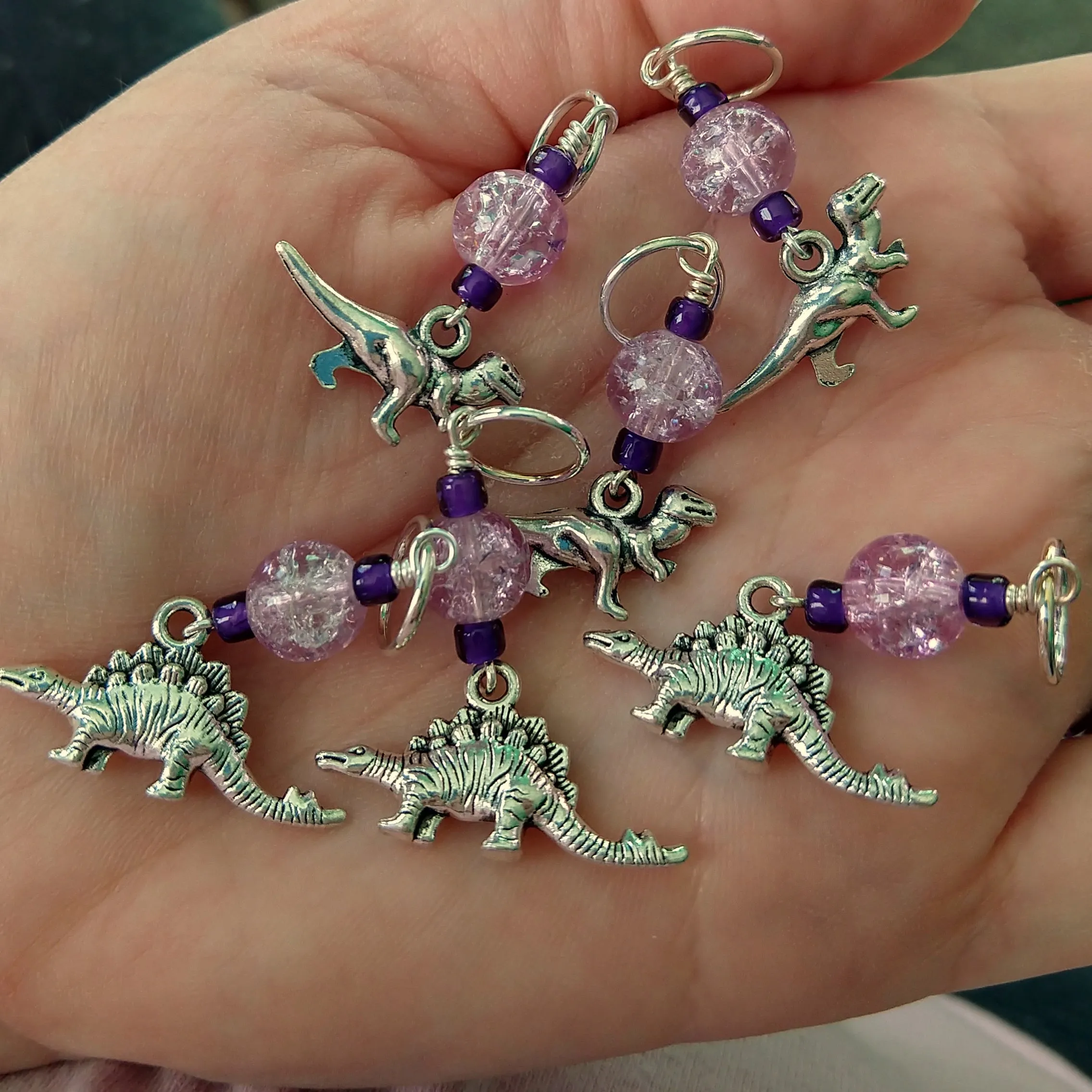 Rawr Stitch Markers (S5)