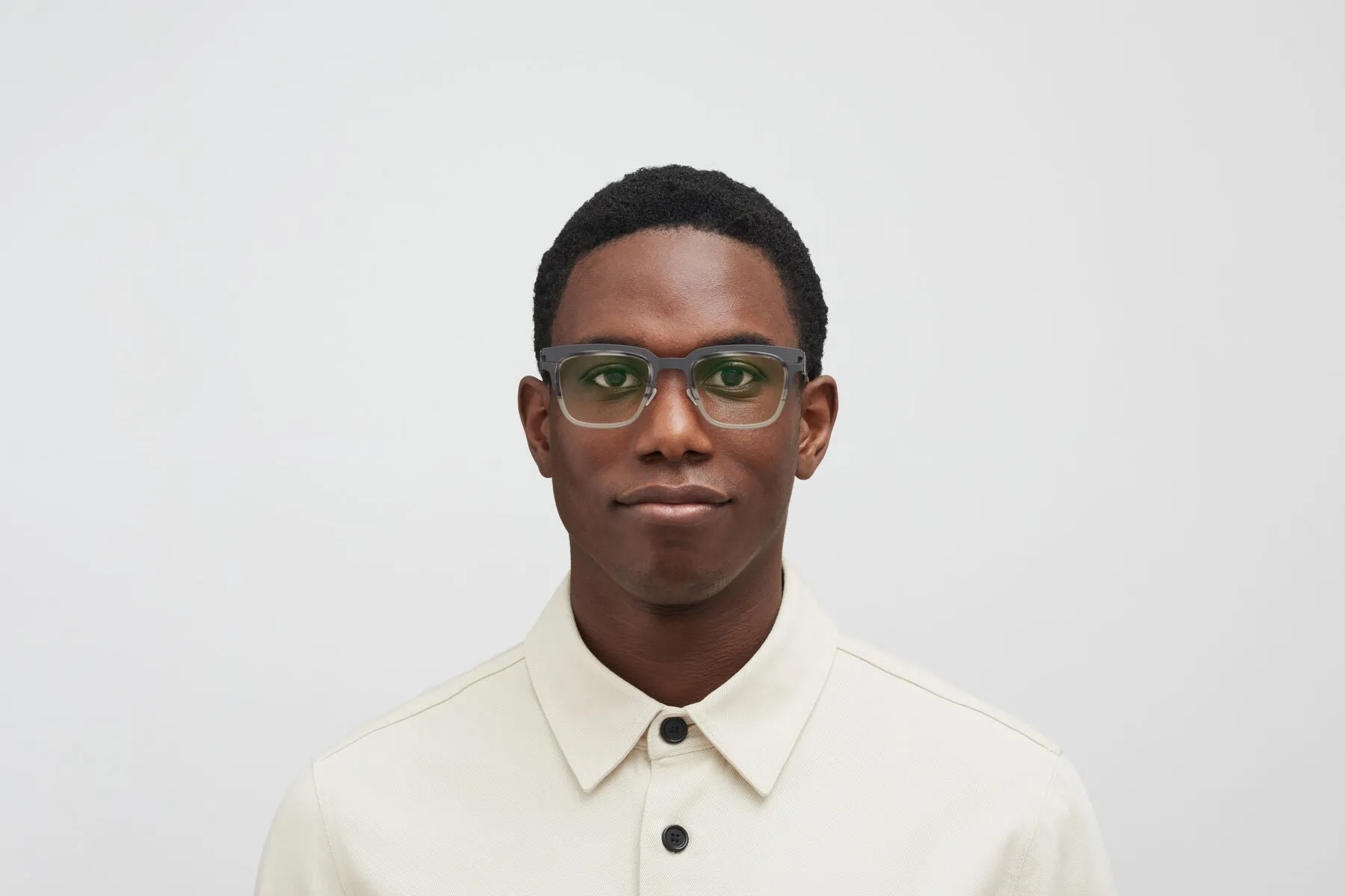 RAYMOND-Black / Clear Ash