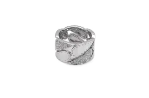 Ring 18kt White Gold & Diamonds Tears