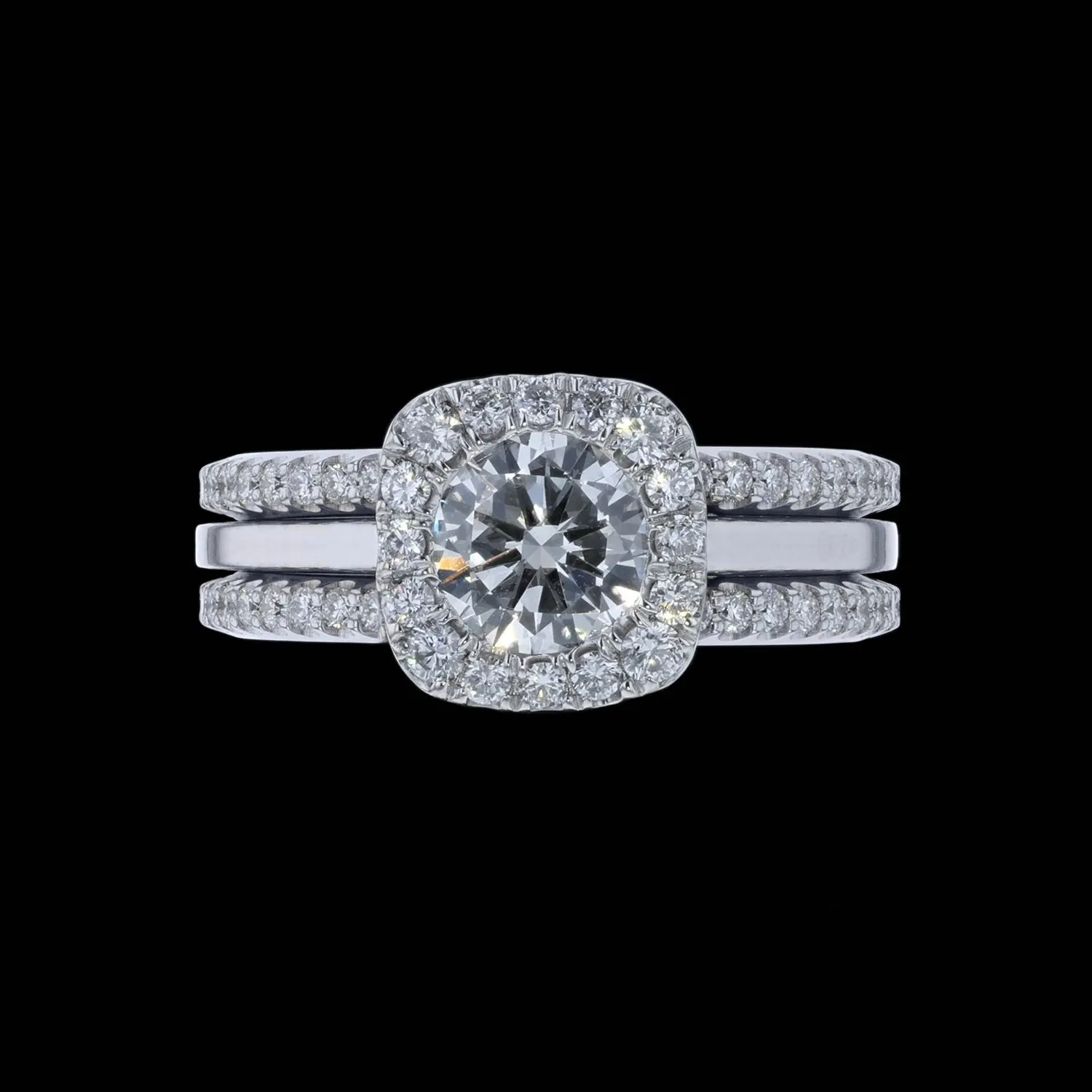 Ring Slide Brilliant Cushion