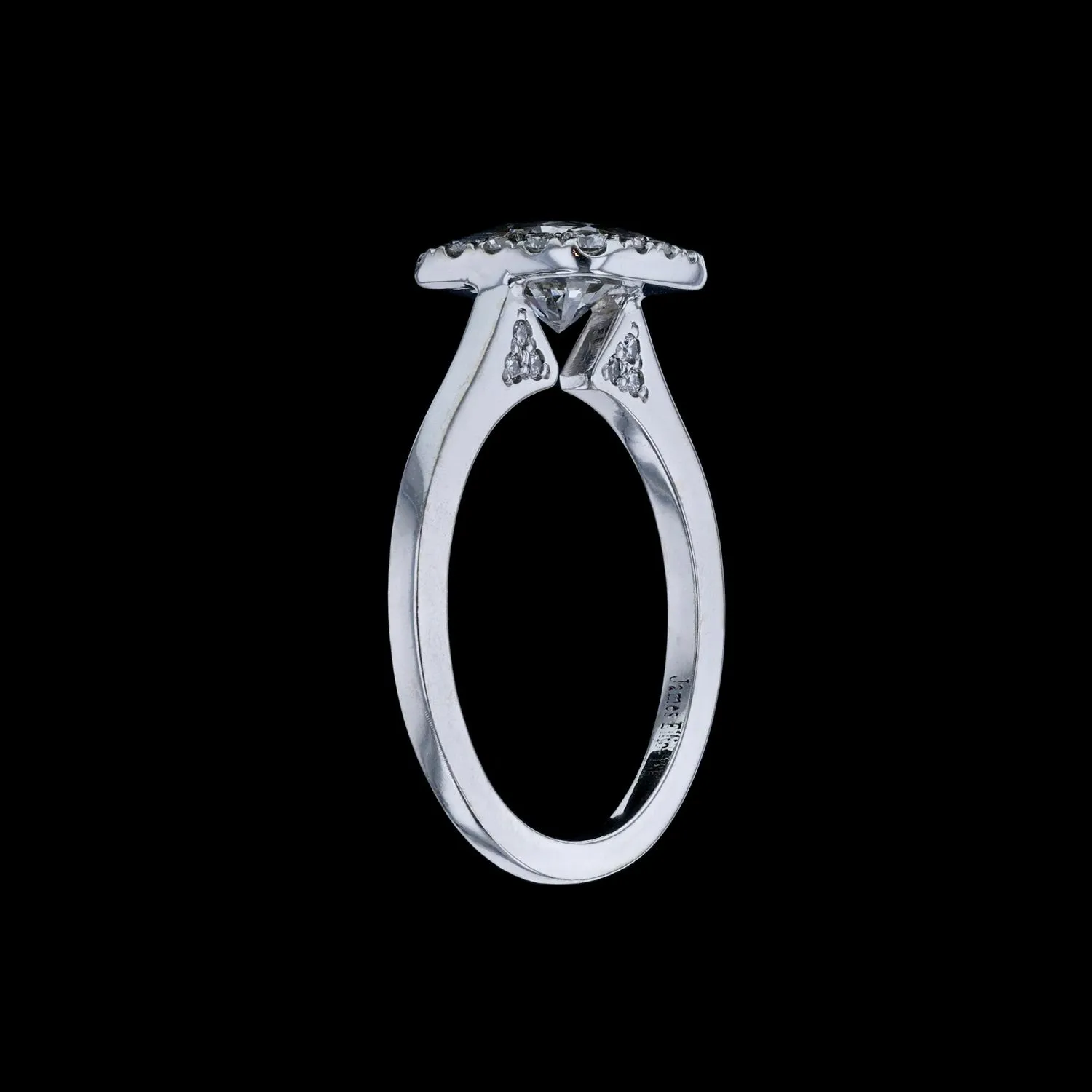 Ring Slide Brilliant Cushion