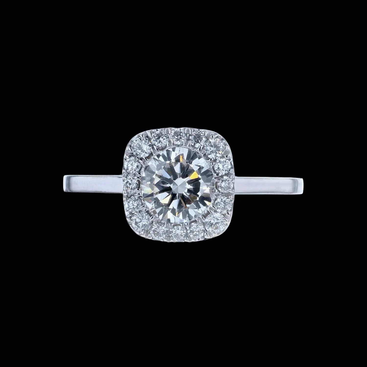 Ring Slide Brilliant Cushion