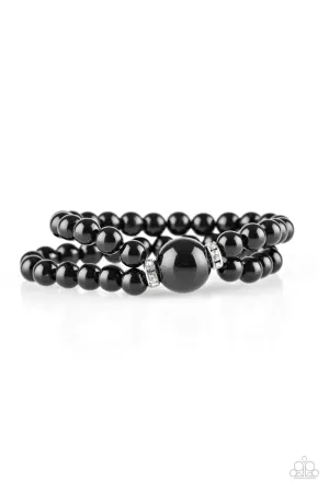 Romantic Redux Black Bracelet