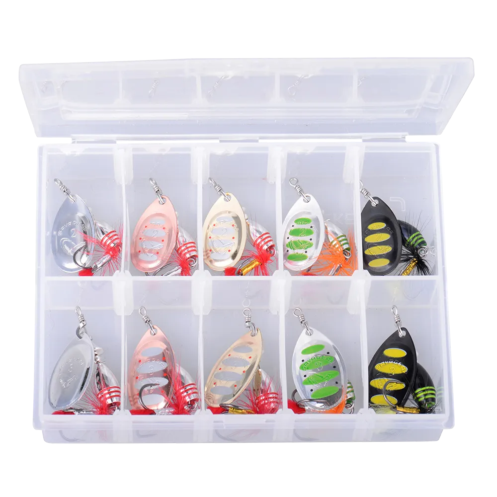 ROTEX SPINNER KIT 3 #2 & #3 SINKING 10PCS