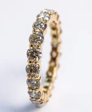Round Diamond Eternity Ring
