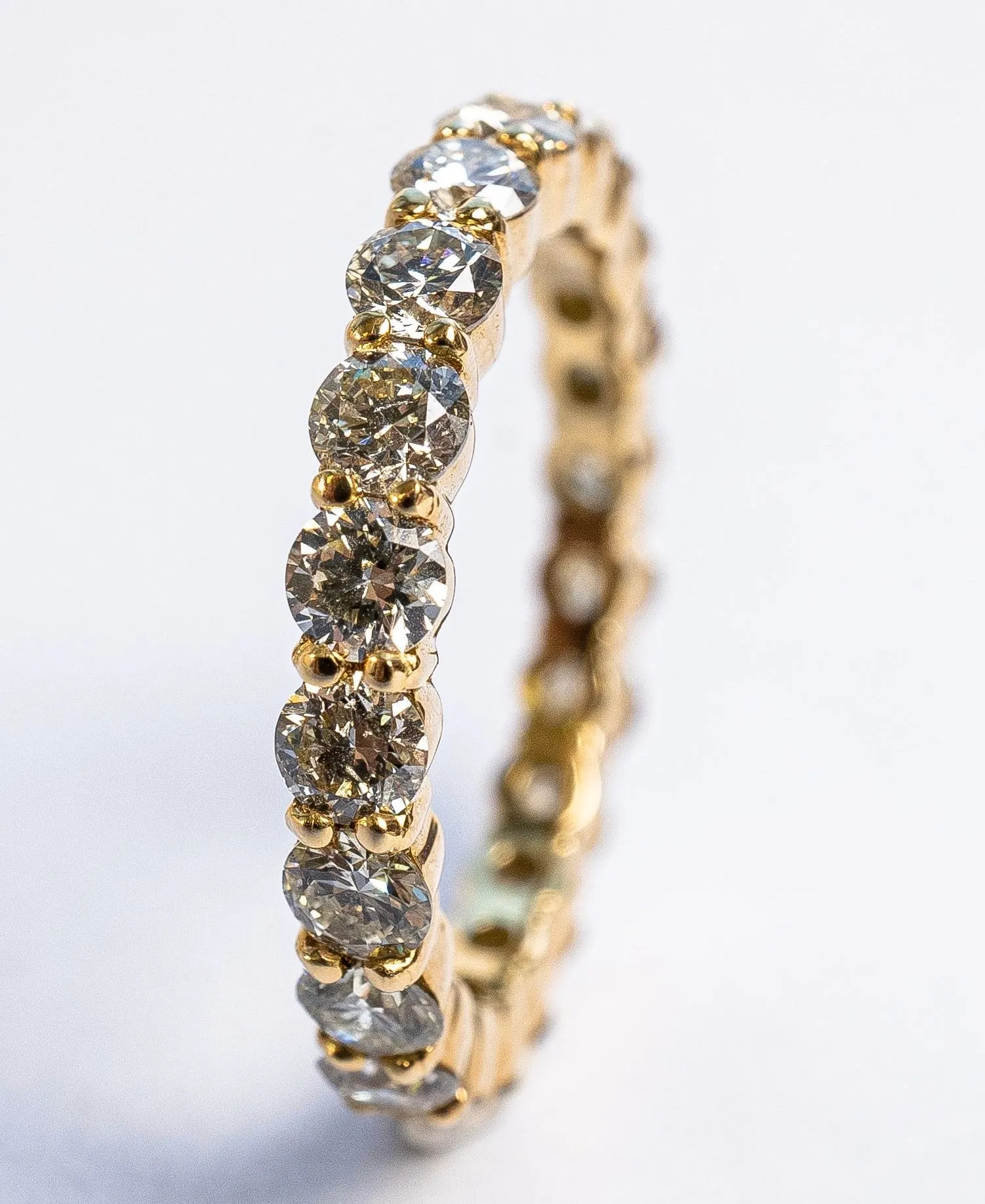Round Diamond Eternity Ring