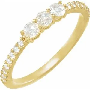 Set of Custom Stackable Rings