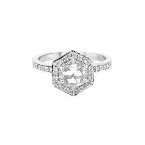 Sethi Couture Aster White Diamond Ring