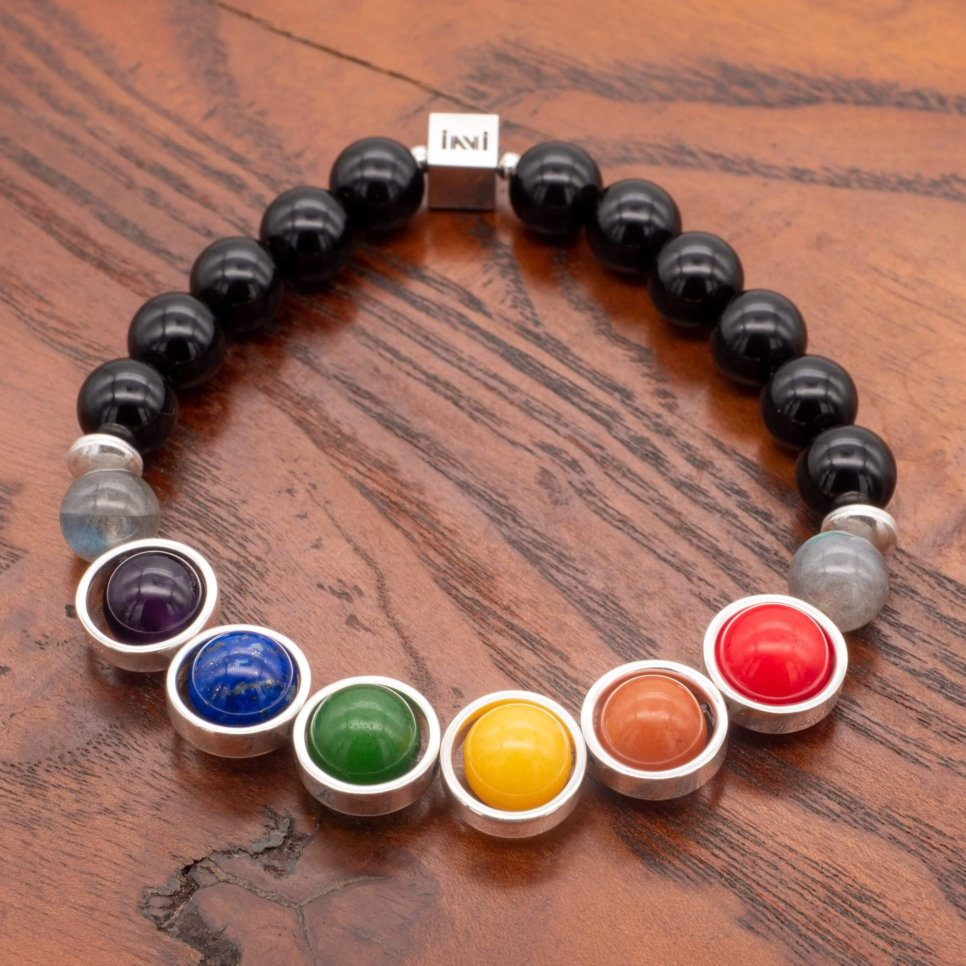 Silver Rings Pride Bracelet
