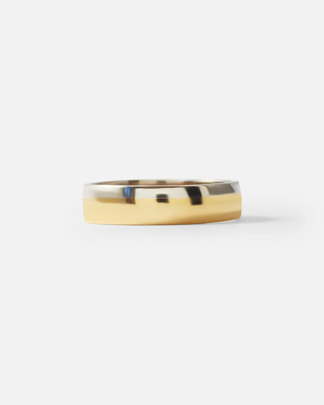 Slight Domed Band / Two Tone