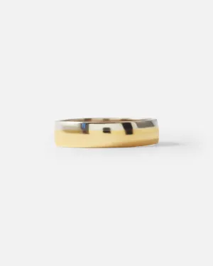 Slight Domed Band / Two Tone