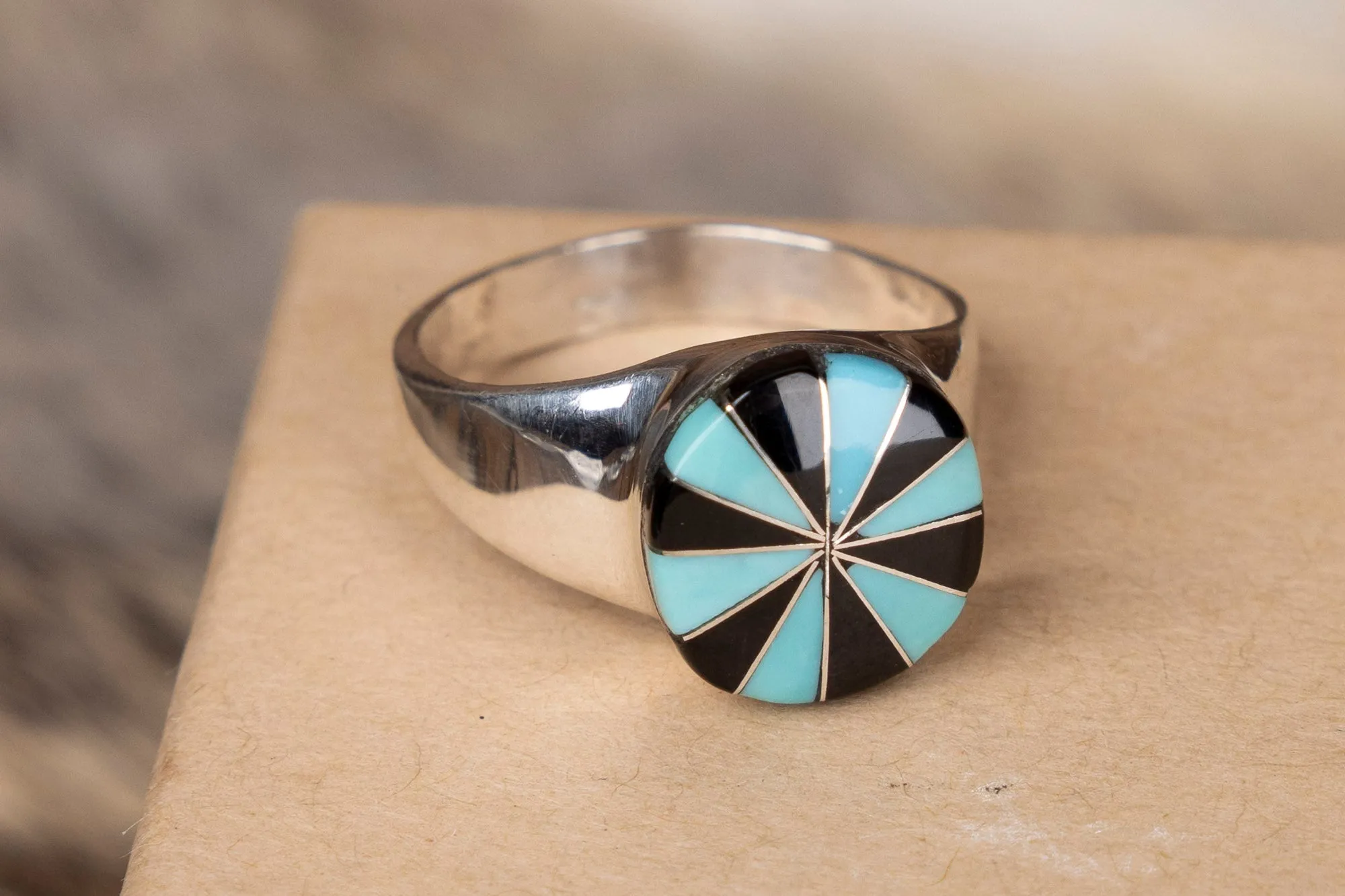 Small Round Sterling Silver Rings