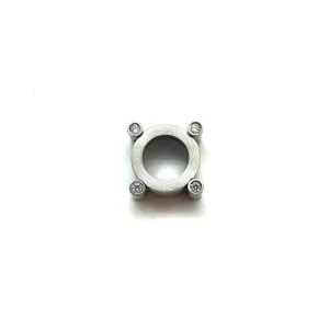 Small Silver Topper - Embellished