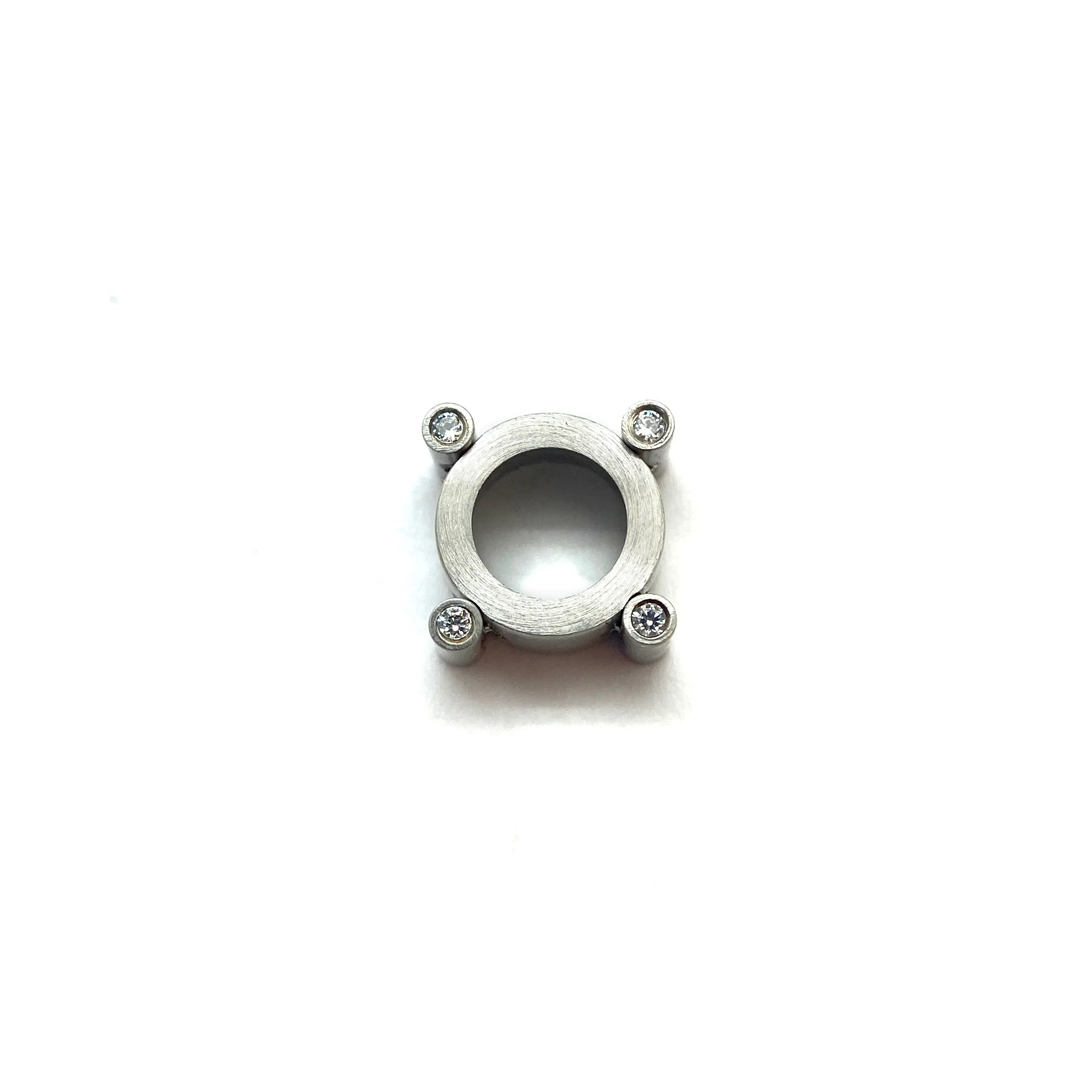 Small Silver Topper - Embellished