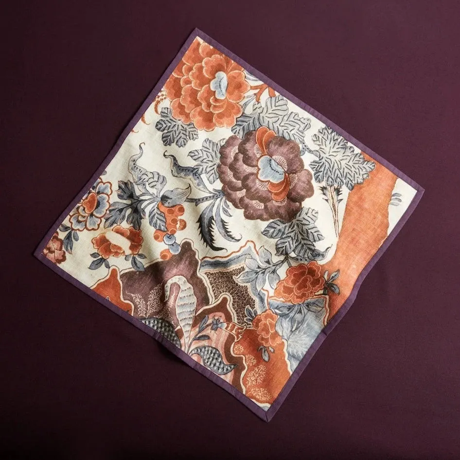 Spiced Chintz Dinner Napkin- Set of Four