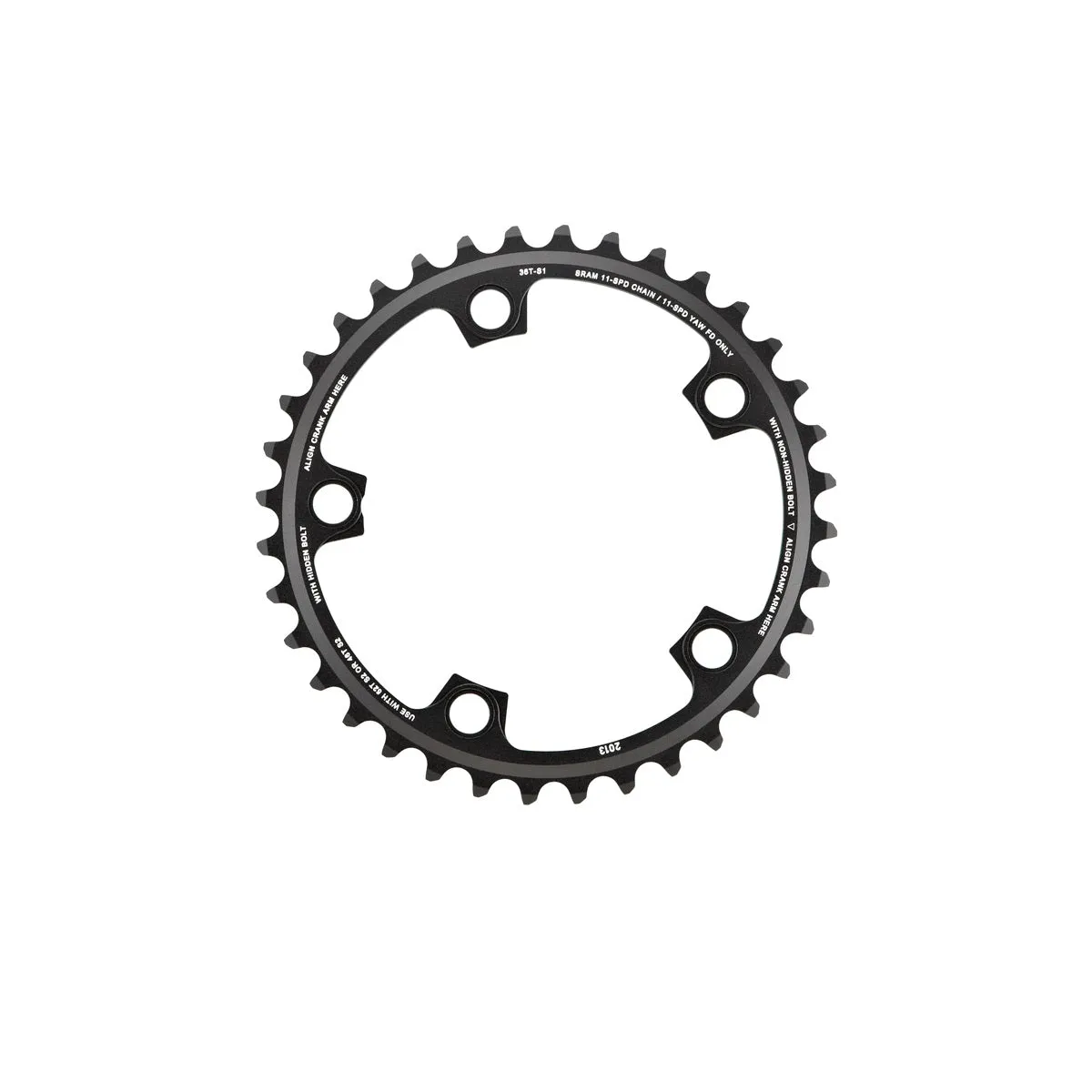 SRAM Yaw 11-Speed Road Inner Chainring
