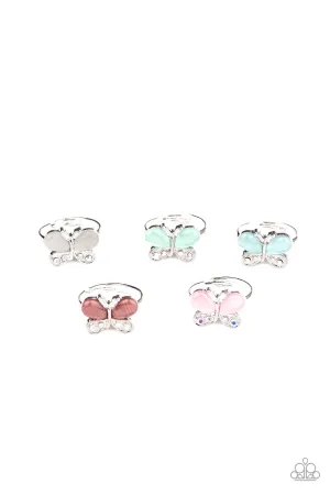 SS - Butterfly Moonstone Rings