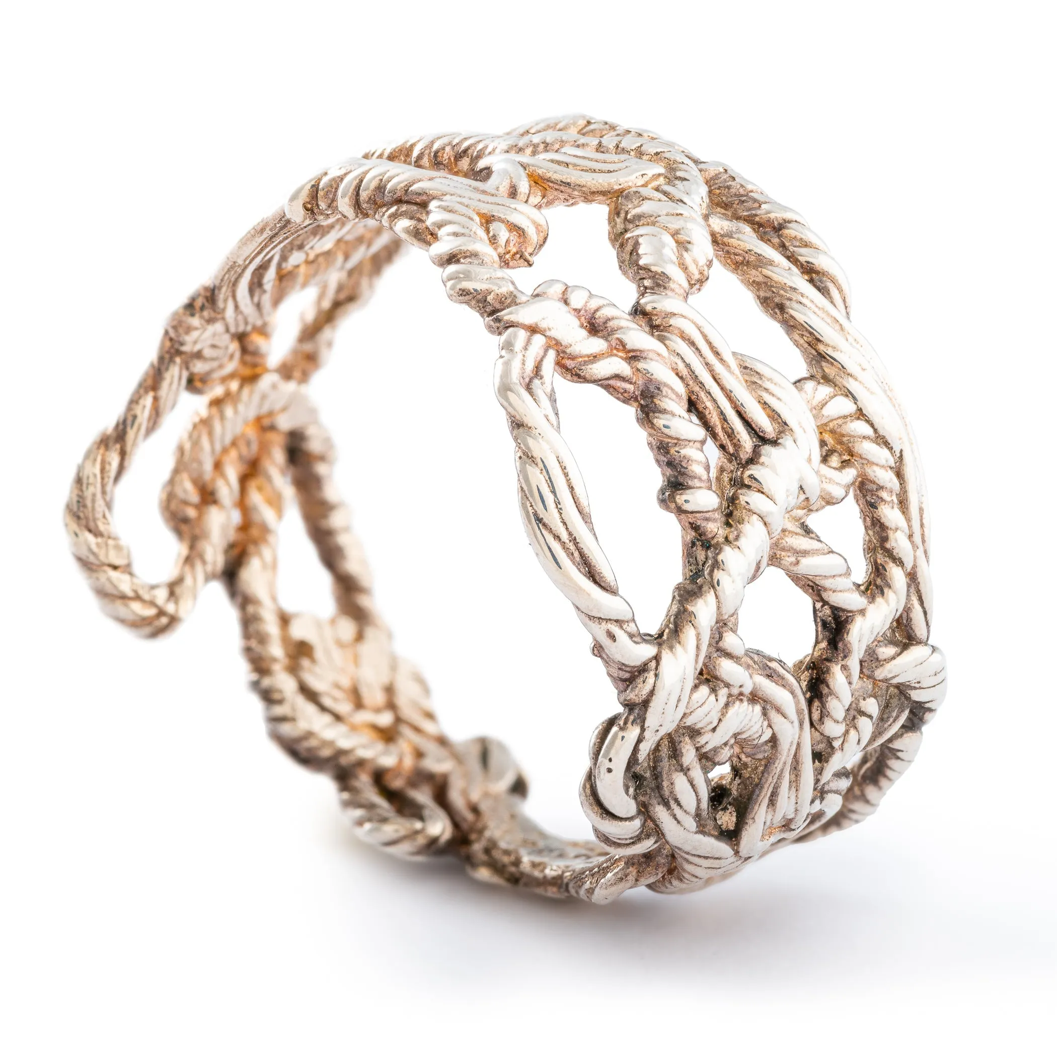 Sterling Silver Weave Ring