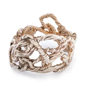Sterling Silver Weave Ring