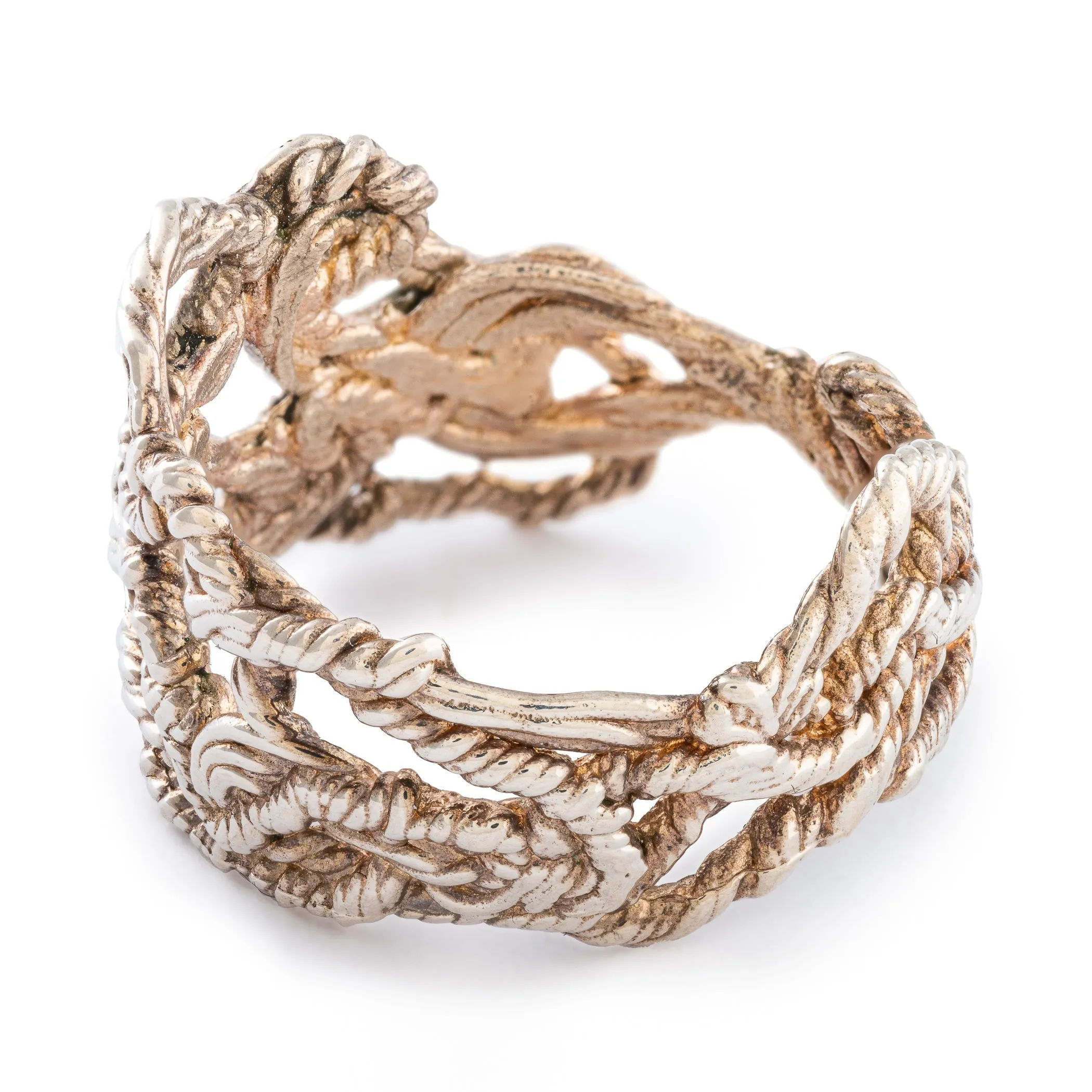 Sterling Silver Weave Ring