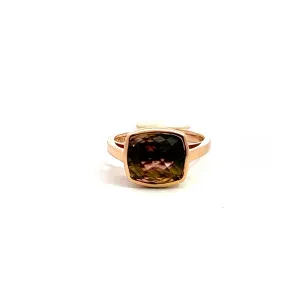 Studio W&H Rose Gold Tourmaline Ring