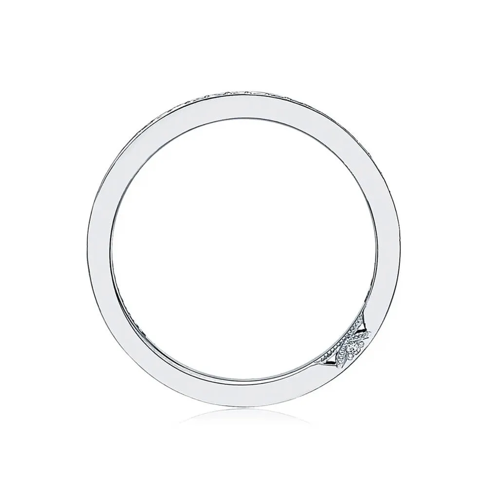 Tacori Dantela 18K Rose Gold 3/4 Way Band 2630BMDP34PK