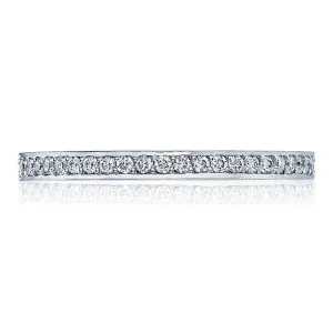 Tacori Dantela 18K Rose Gold 3/4 Way Band 2630BMDP34PK