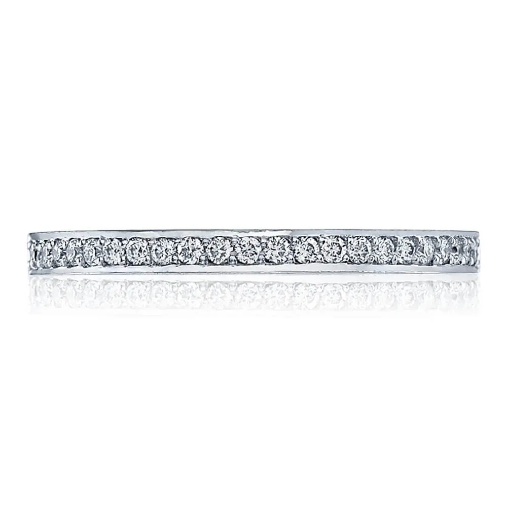 Tacori Dantela 18K Rose Gold 3/4 Way Band 2630BMDP34PK