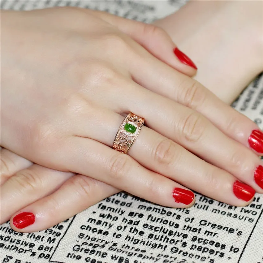 Tail Filigree Rings