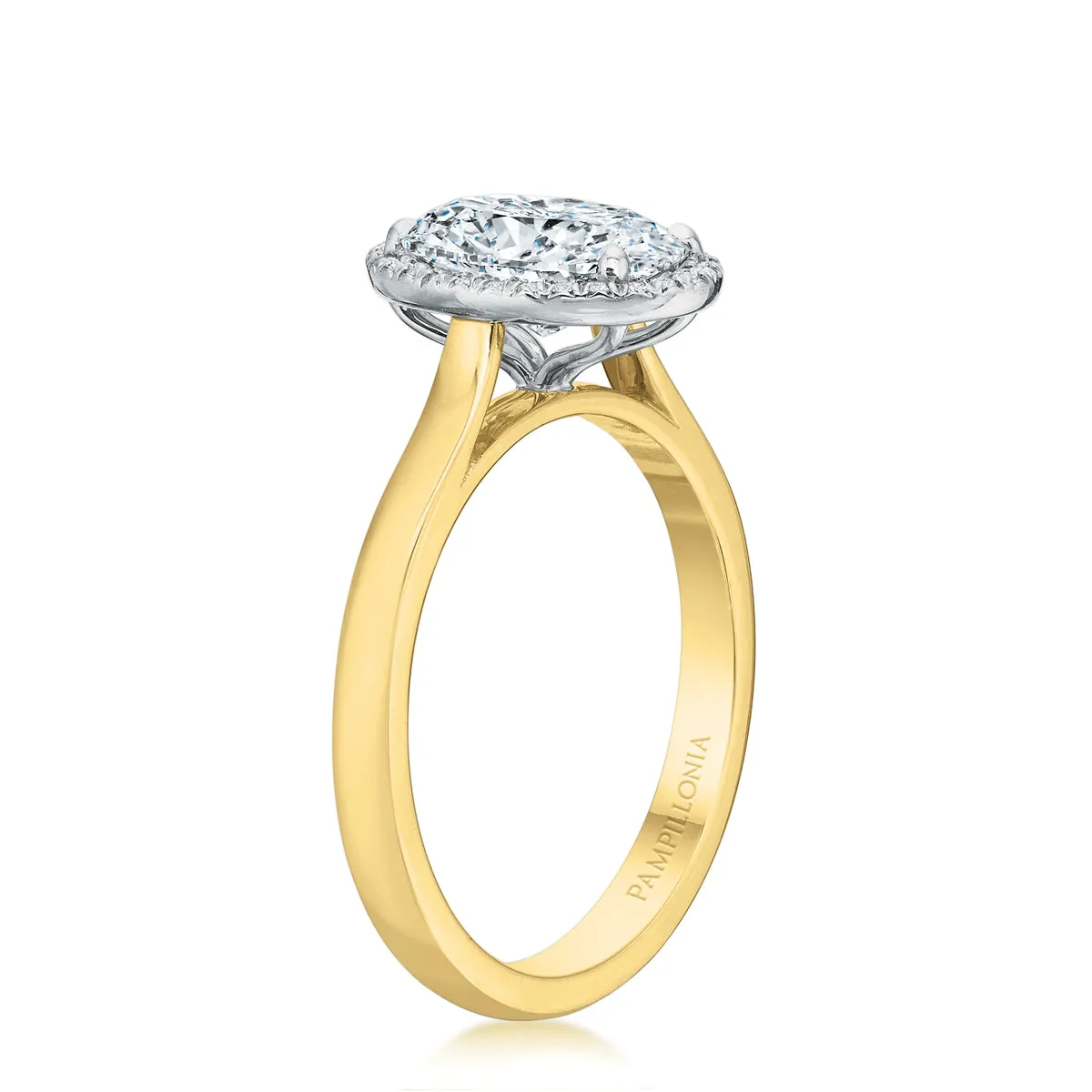 Taylor Oval Diamond Halo