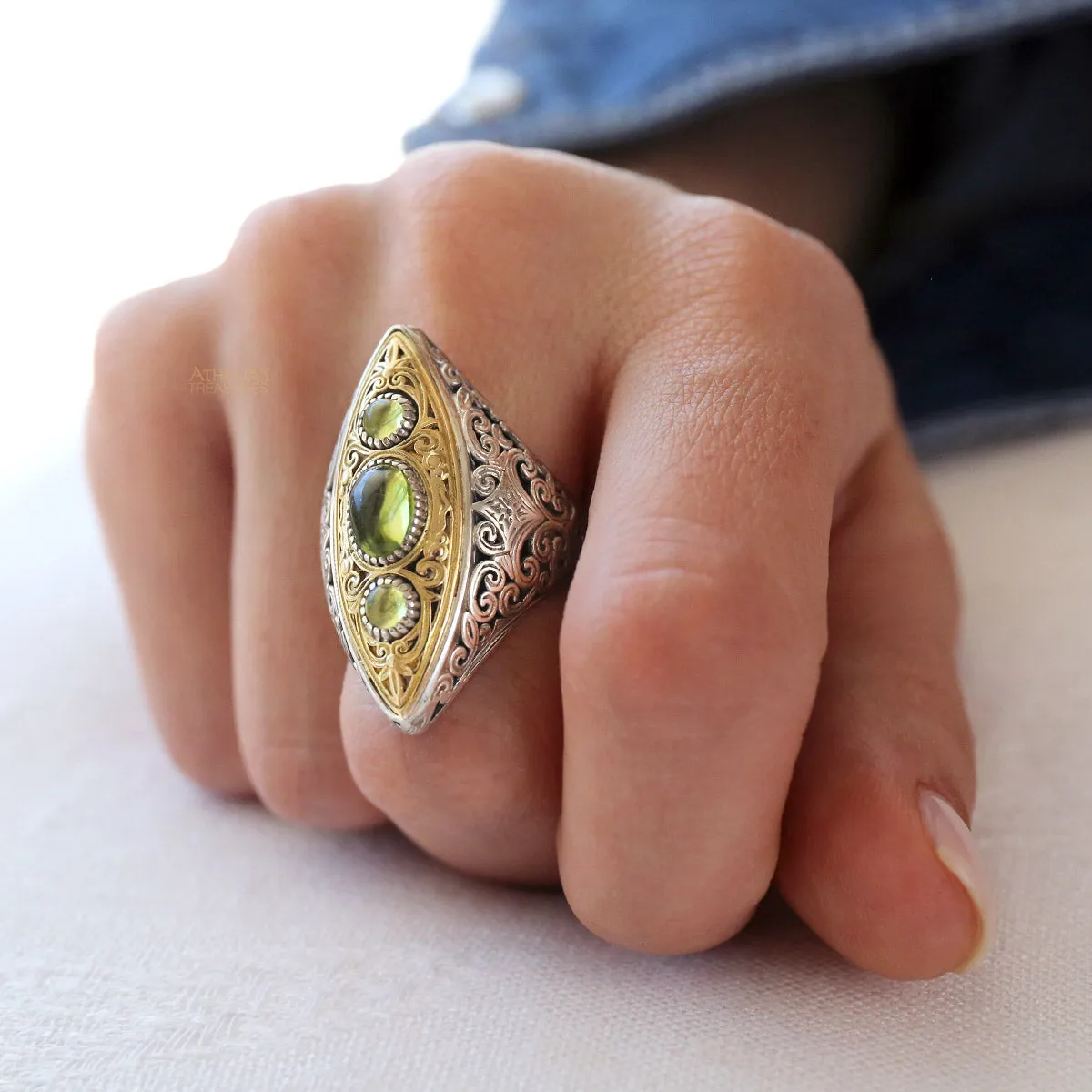 Thalassia Ellipse Long Ring