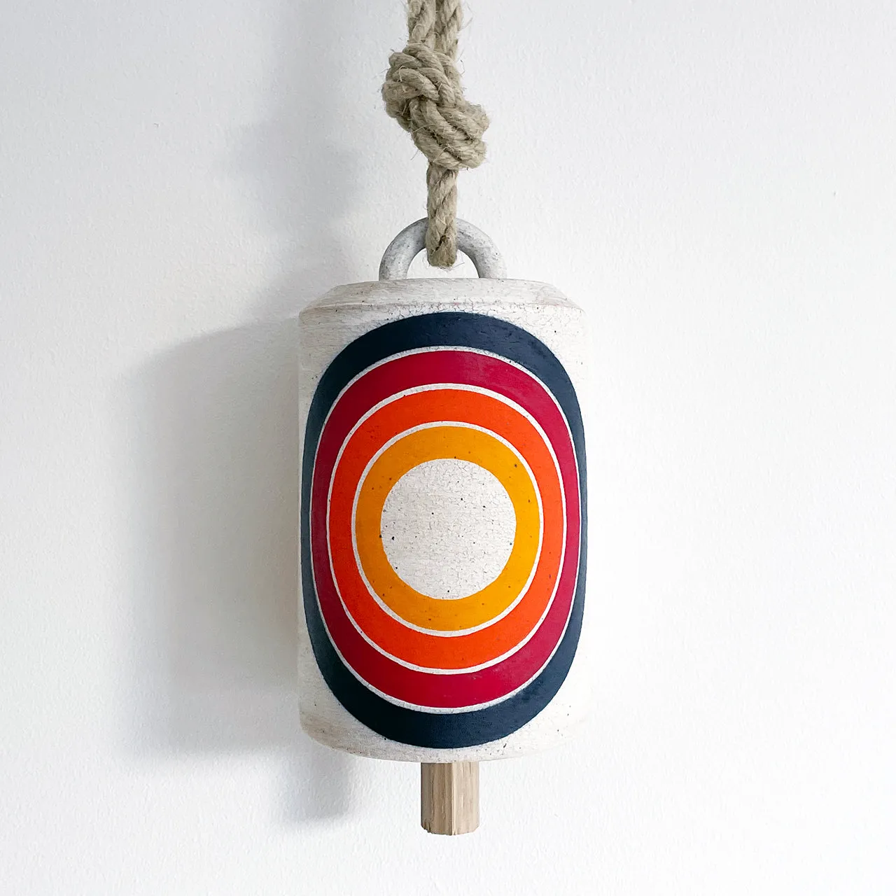 Thrown Bell Tall: Rings Rainbow