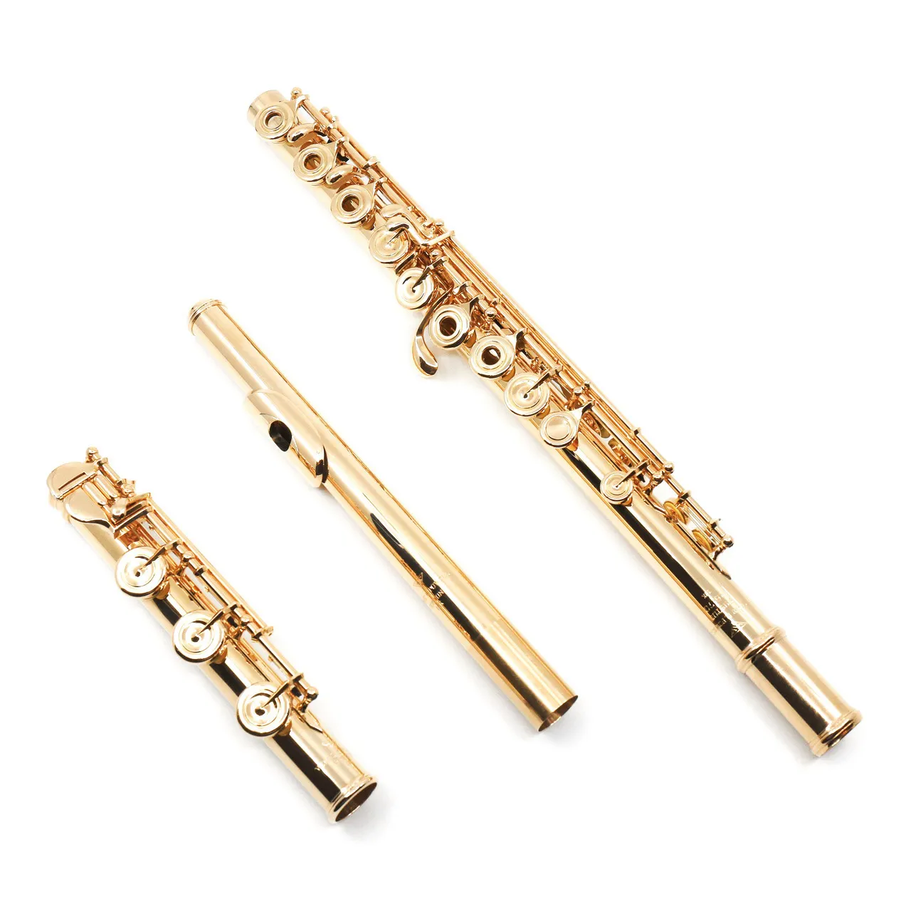Verne Q. Powell Handmade Custom Flute in 14K Gold with Gold Mechanism - New